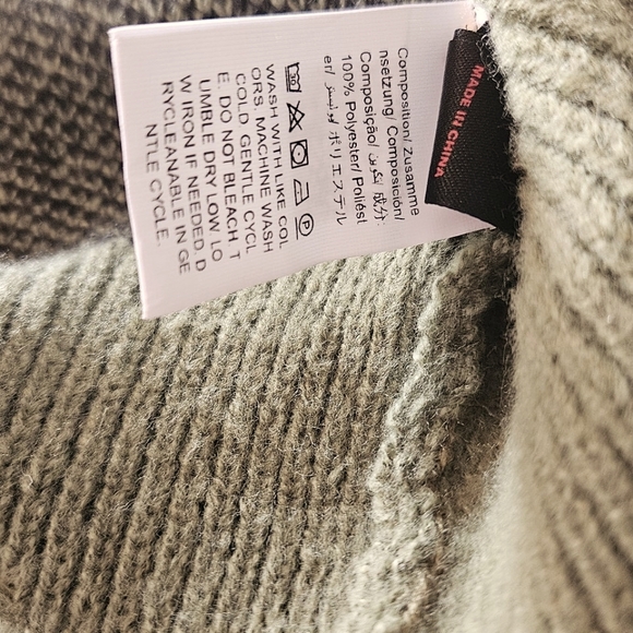 🎁💲EUC Rib Cage/Skelton Distressed Sweater - Sage XL - Picture 7 of 8